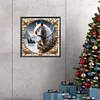 Diamond Painting-5D Full Round Drill Xmas Horse(40*40 CM)