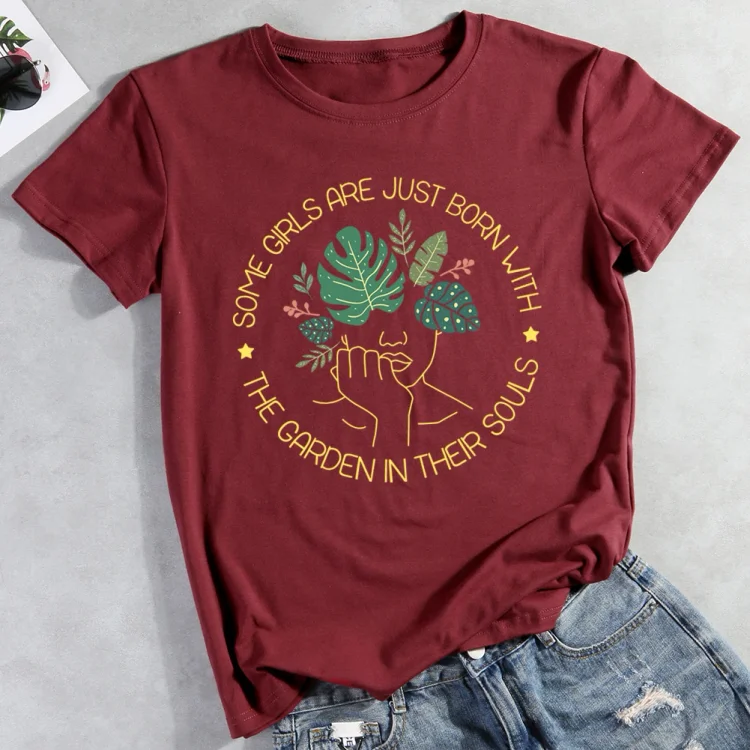 ANB -  Girls with the garden in their souls T-shirt Tee -012529