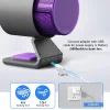 Desktop Bladeless Air Purifying Fan Folding Digital Display Four Different Emotions Personal Silent Fan 4 Speed Adjustment