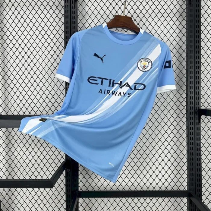 【S~4XL】Manchester City 25/26 Home Football Shirt 