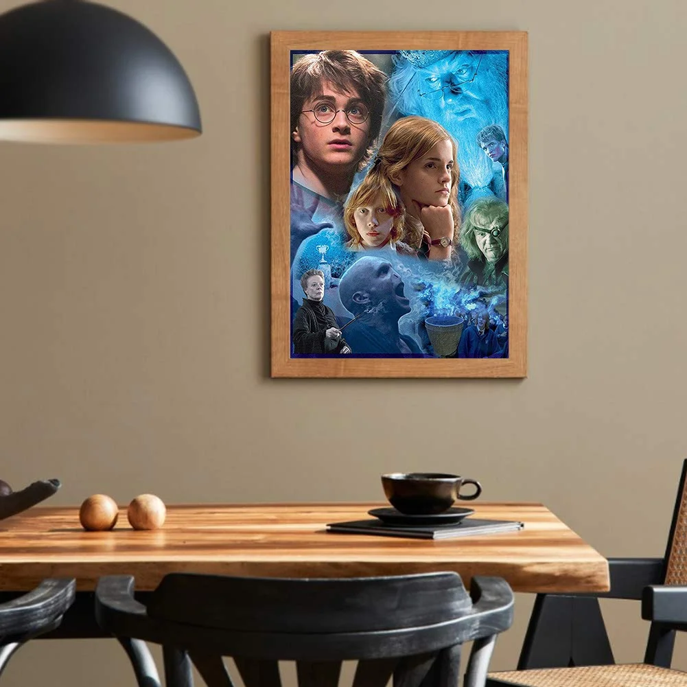 5D DIY Full Round Drill Diamond Painting Harry Potter Kit Home Decor Art Craft
