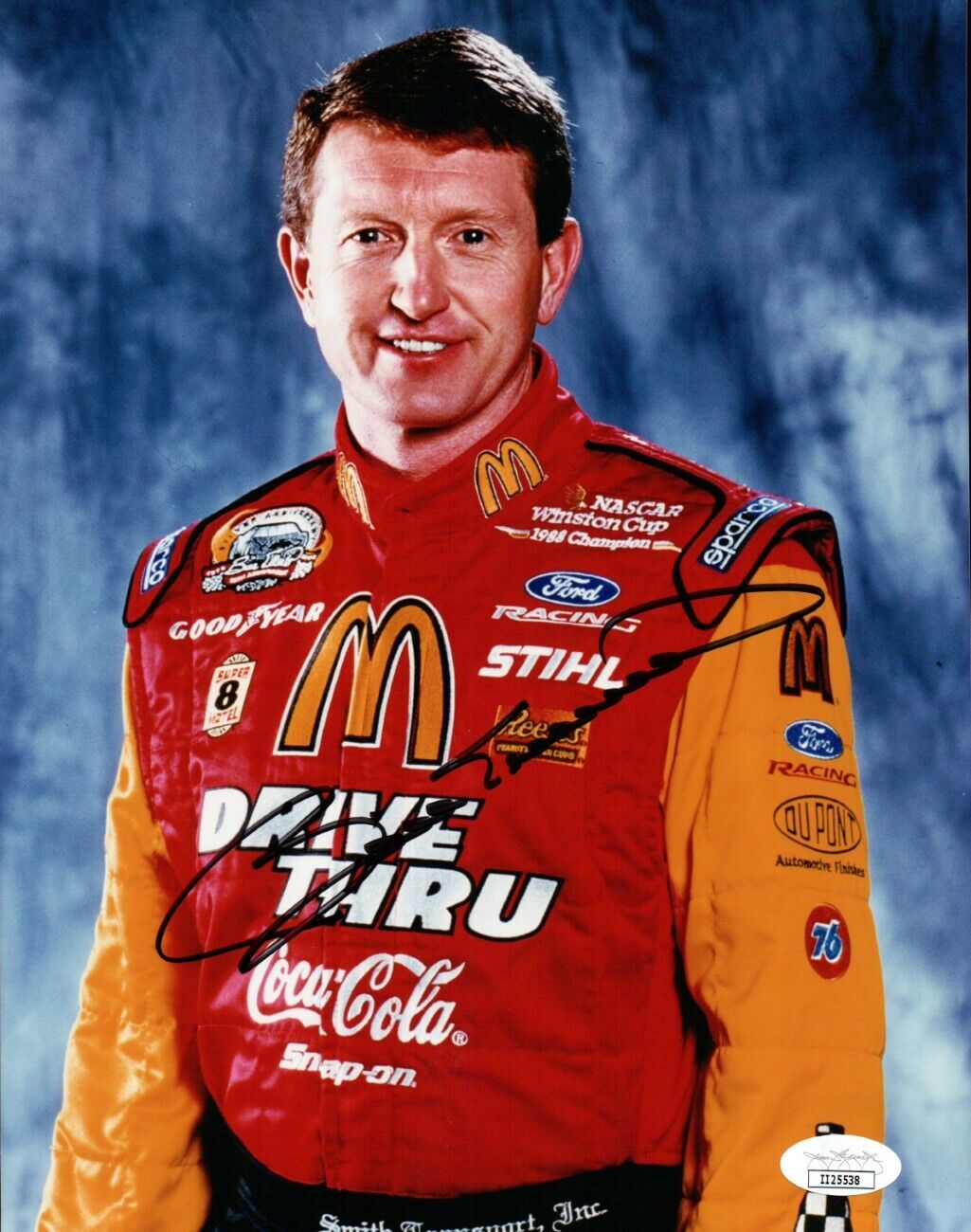 Bill Elliott Signed Autographed 8X10 Photo Poster painting Nascar Driver JSA II25538