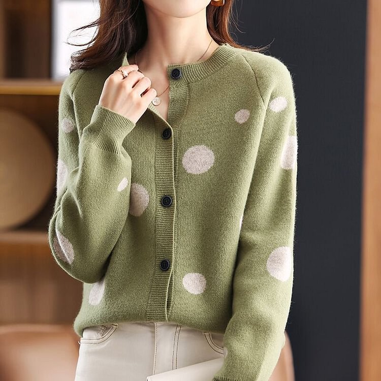 Shift Long Sleeve Knitted Sweater QueenFunky