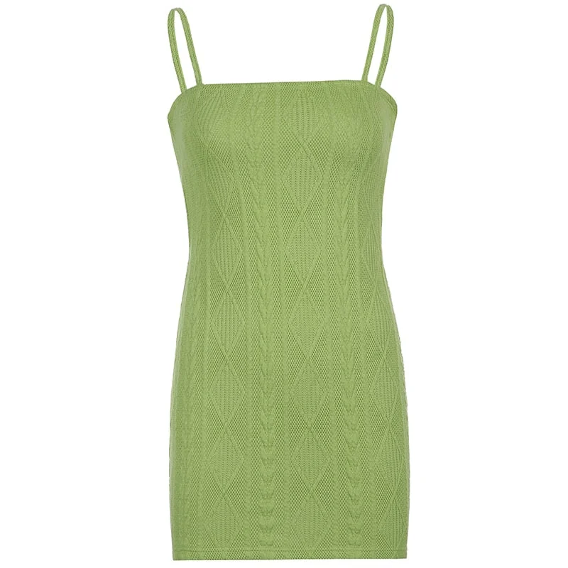 HEYounGIRL Sleeveless Knitted Bodycon Wrap Mini Dress Summer Fashion Strap Short Dresses Women Backless Summer Streetwear