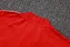 Joyfball 2025/2026 Flamengo Half-Pull Training Suit Red Retro version Football Shirt 1:1 Thai Quality
