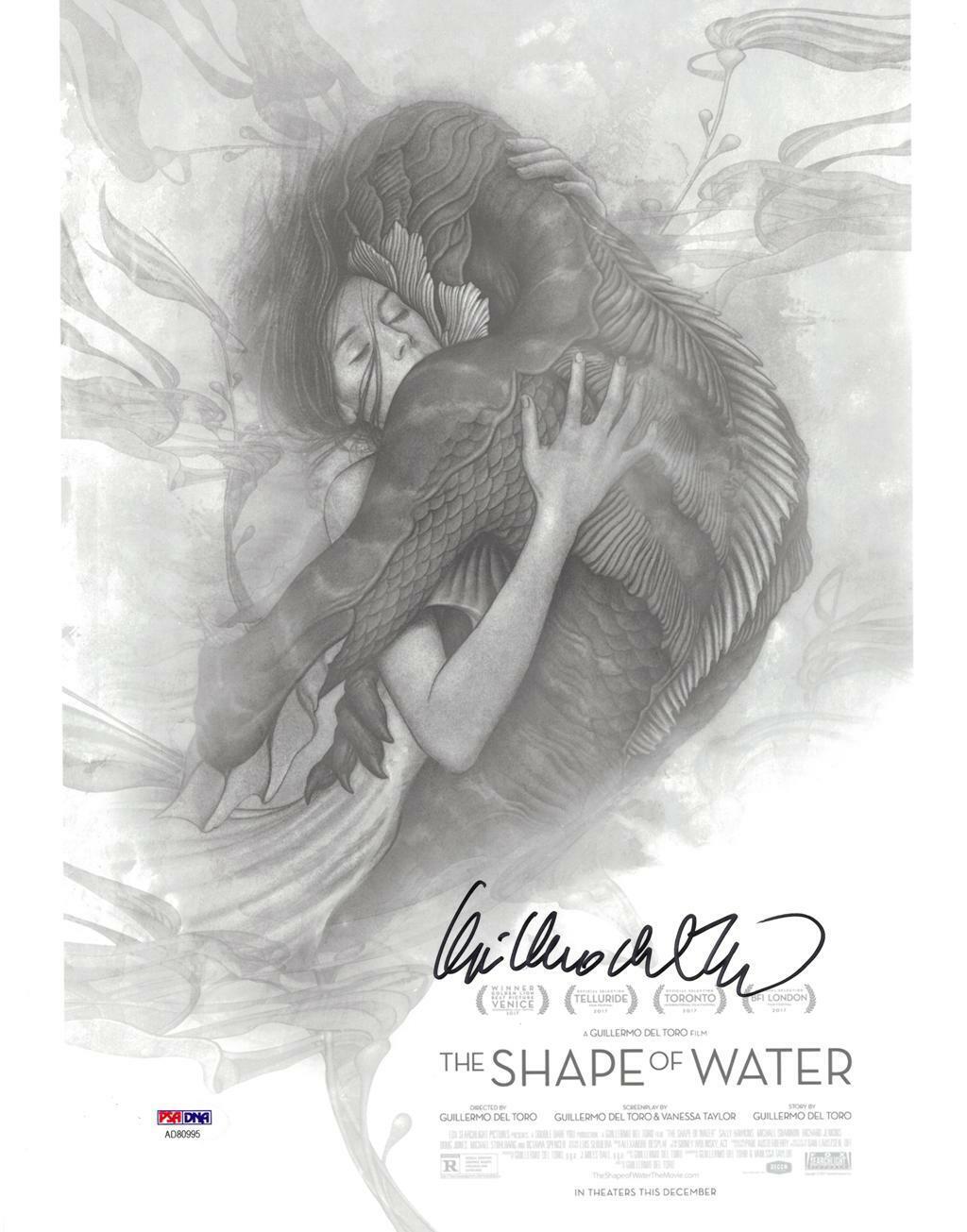 Guillermo Del Toro Signed The Shape of Water Auto 11x14 Photo Poster painting PSA/DNA #AD80995