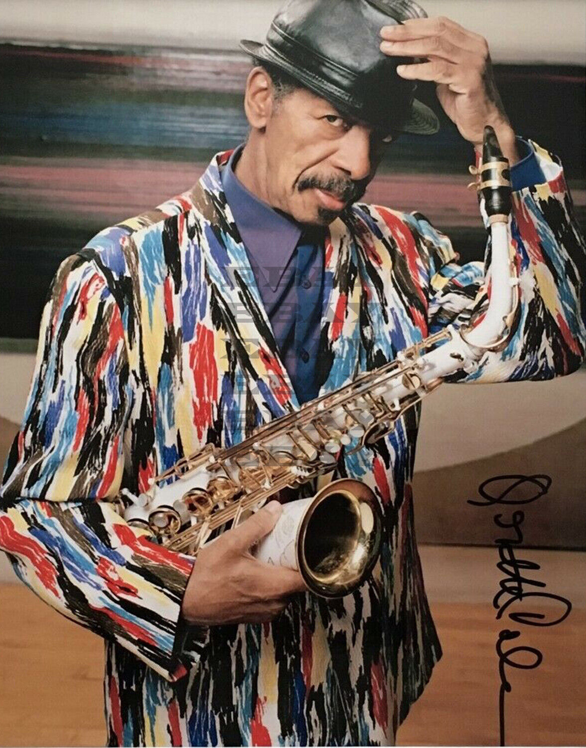 ORNETTE COLEMAN Autographed signed 8x10 Photo Poster painting Reprint