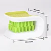 Car Seat Belt Cleaning Brush Double Sided U Type Foldable Safe Belt Washing Tool