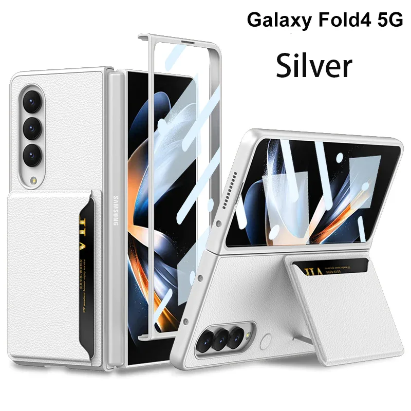 Applicable To For Samsung ZFold4 Folding Card Bag Phone Case