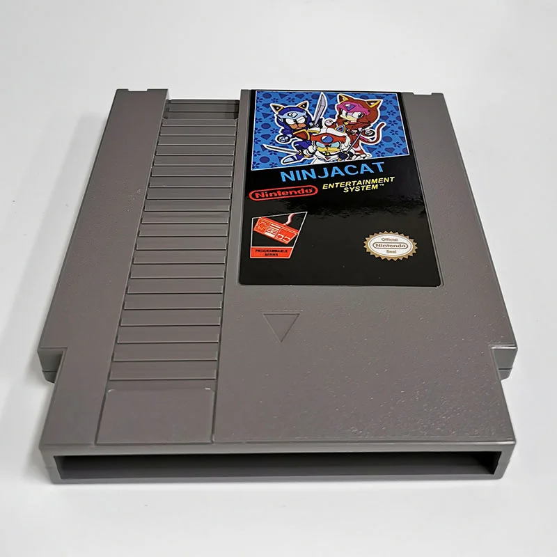Ninja Cats For Nintendo NES - 8 Bit Game Cartridge