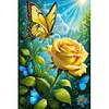 Diamond Painting -DIY Round Drill Rose Butterfly(40x60cm)