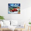 Red Christmas Truck-Full Round Diamond Painting 50*60CM