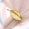 Vintage Golden Leaf Catering Napkin Ring