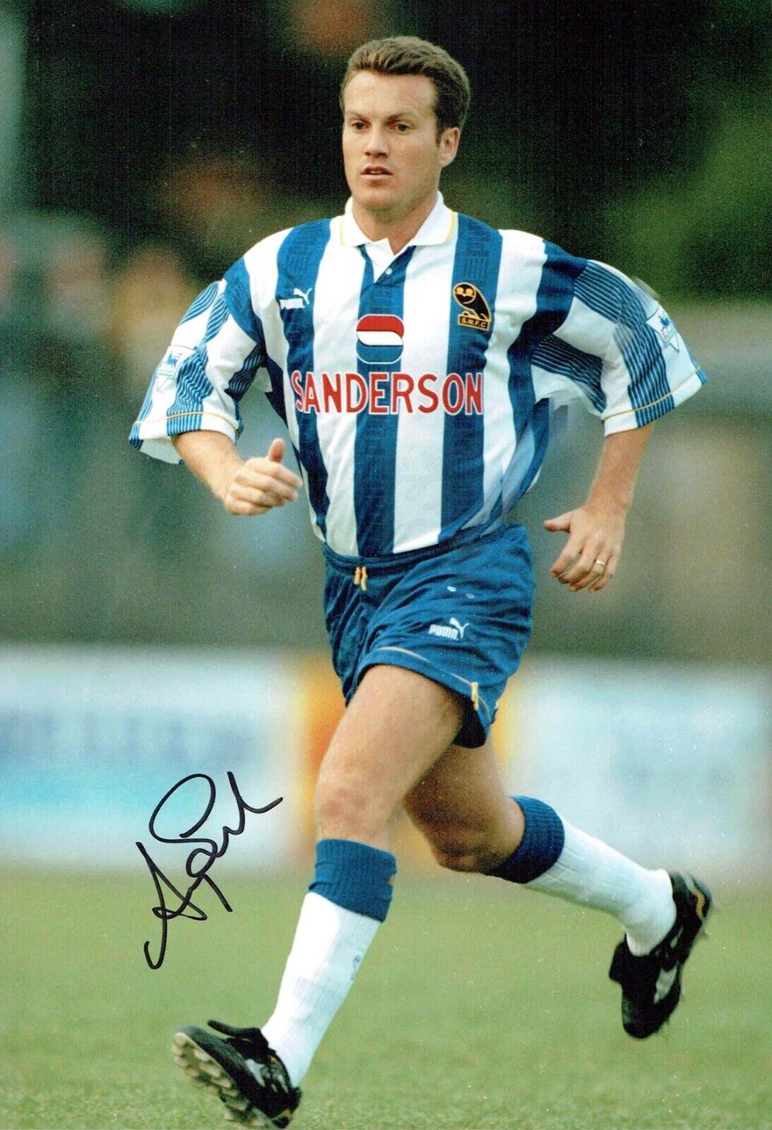 Andy SINTON Signed Autograph Photo Poster painting C Sheffield Wednesday OWLS AFTAL COA WAWAW