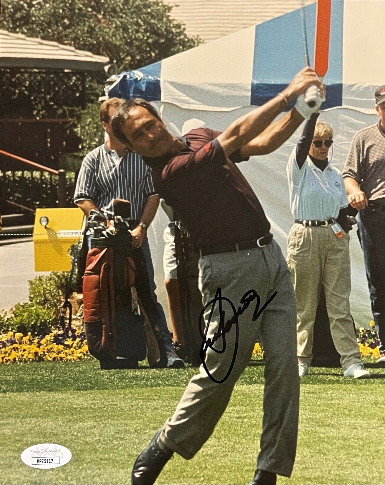 SEVE BALLESTEROS Autographed SIGNED 8x10 Photo Poster painting PGA TOUR MASTERS JSA CERTIFIED