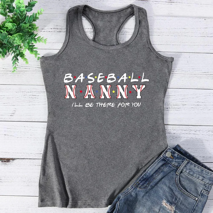 Baseball nanny Vest Top-Annaletters