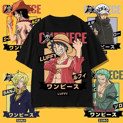 New In Luffy Gear 5 T Shirt Cotton EU Size One Piece Top Manga Funny Tshirt  Luffy Roronoa Zoro Ullzang Japanese Anime T-shirt