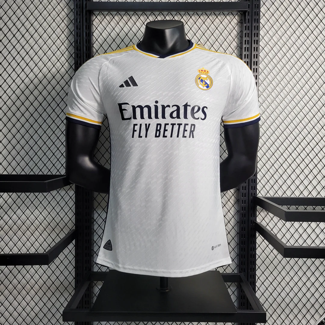 2023 2024 Real Madrid, Real MADRIDS, And Courtois Goalkeeper Player Version  4XL Featuring RODRGO, MBAPPE, VINI JR. And CAMAVINGA Perfect For Soccer  Lowes Fans! From Zxc503, $14.15