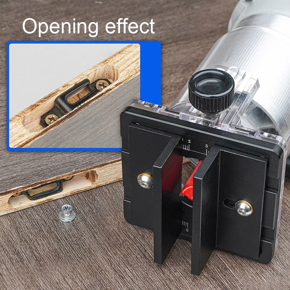 Woodworking 2-in-1 Connector Trimming Machine Accessories