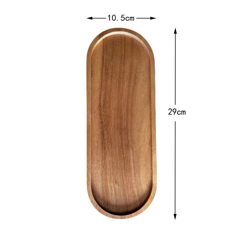 Blank Sandalwood Wooden Tray For DIY Cloisonne Painting - Cloisonnekit