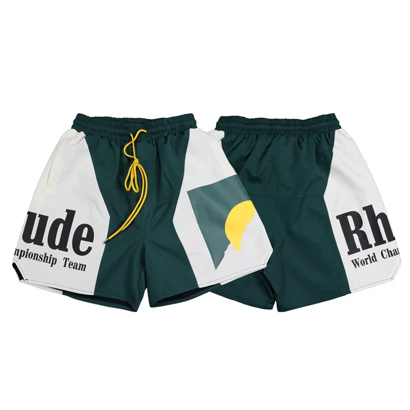 RHUDE 2023 new shorts sweatpants