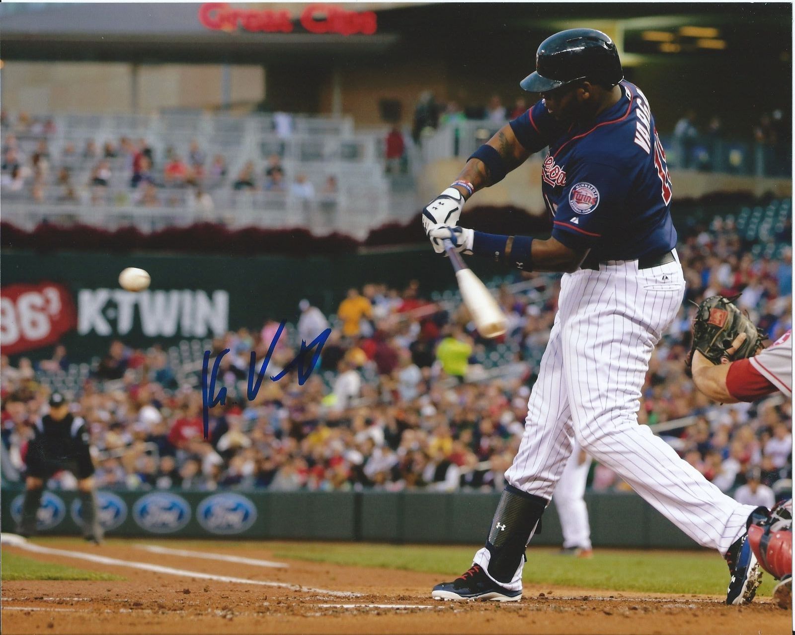 KENNYS VARGAS signed autographed MINNESOTA TWINS 8x10 Photo Poster painting W/COA PROOF