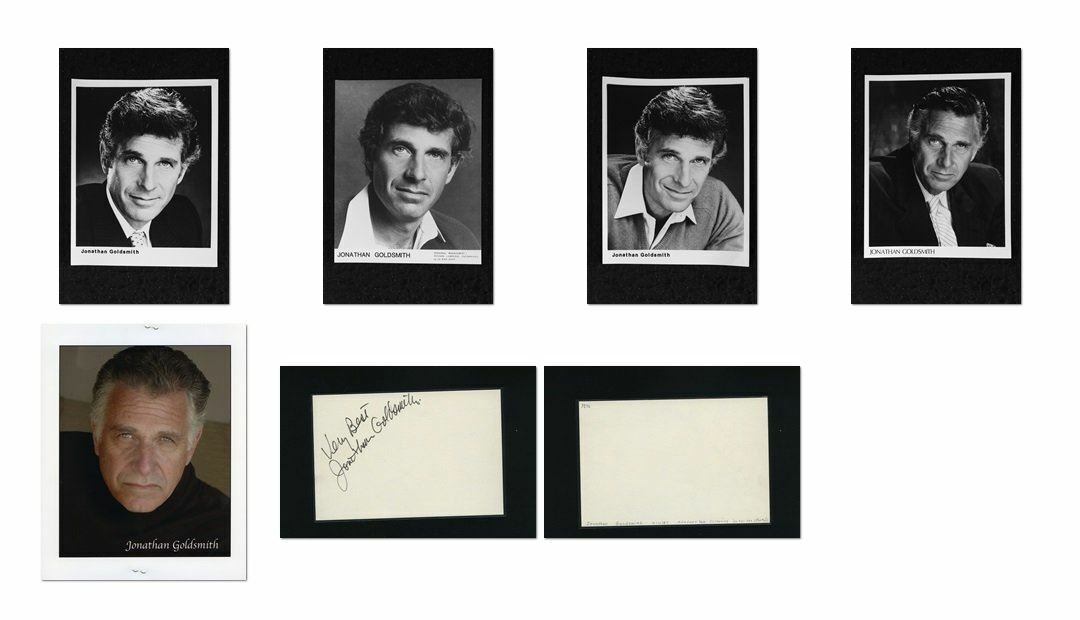 Jonathan Goldsmith - Signed Autograph and Photo Poster painting set - Most Interesting Man in th