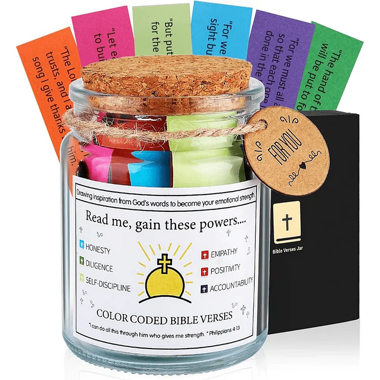 GAIN EMOTIONAL STRENGTHBIBLE VERSES JAR The Cold Blanket