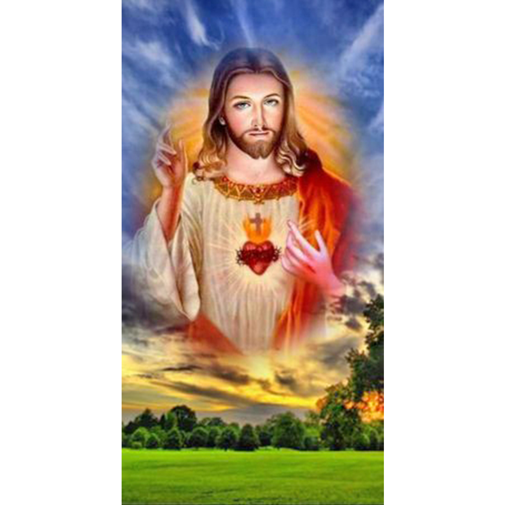 

Jesus - Round Drill Diamond Painting - 40*70CM (Big Size), 501 Original