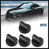 Hihaha 4 Pcs Rubber Jack Puck Jacking Lift Pad Jack Lift Point Pad Adapter for Audi TT RS R8 A6 Support Point Adapter Jacking Trolly Car Removal Repair Tool Durable Material