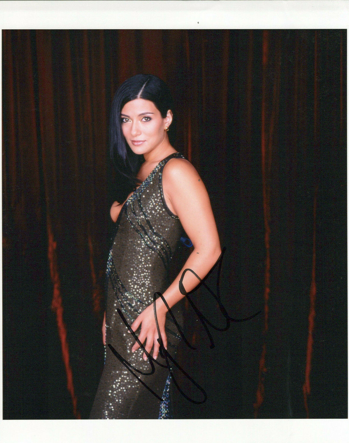 Marisol Nichols glamour shot autographed Photo Poster painting signed 8x10 #2