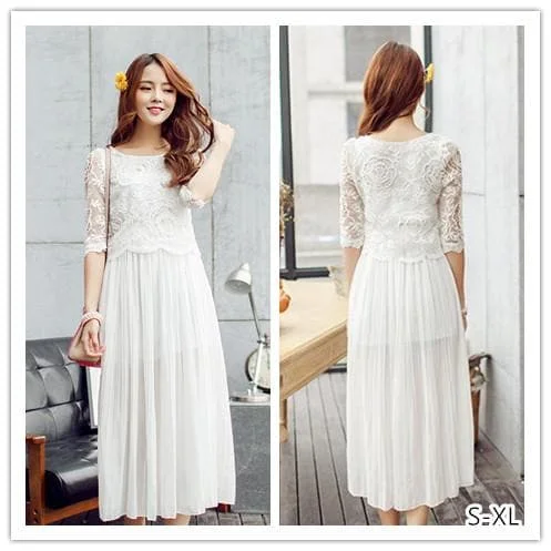 Final Stock! My White Fairy Dress SP152616