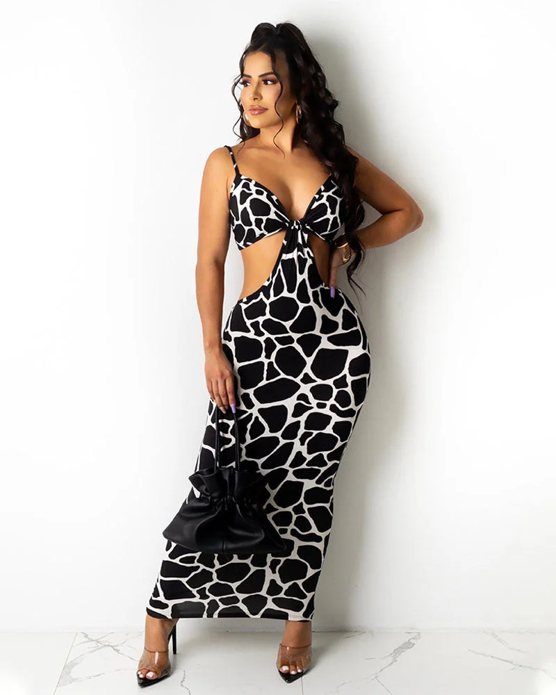 Stop and Stare Midi Dress