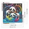 Diamond Painting -DIY Round Drill Panda(40x40cm)
