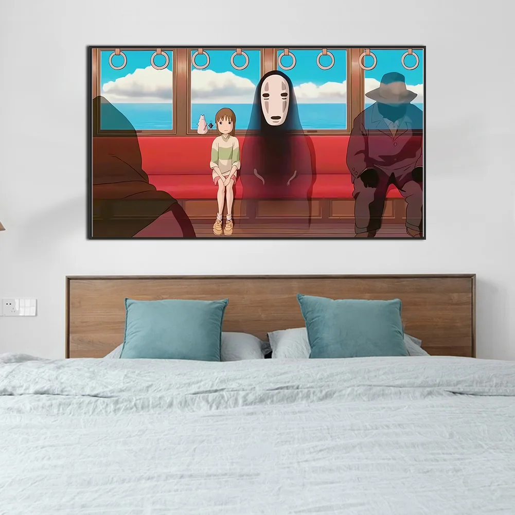 Diamond Painting - Full Round Drill - Spirited Away(Canvas|70*40cm)