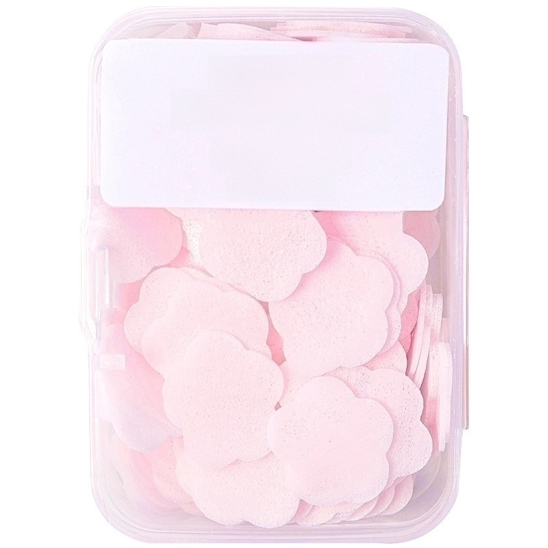 Disposable Soap Slice Portable Flakes Antibacterial Mini Petals Hand Washing Tablets