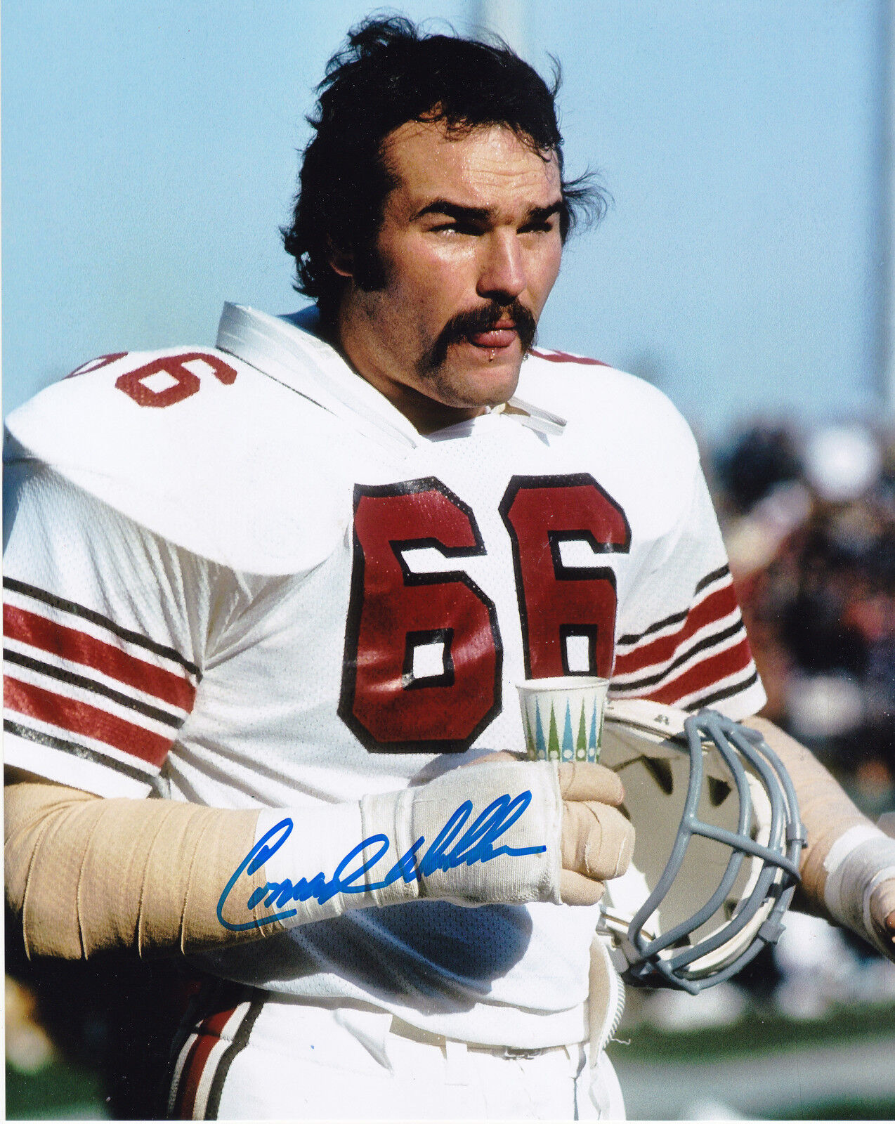 CONRAD DOBLER ST. LOUIS CARDINALS ACTION SIGNED 8x10