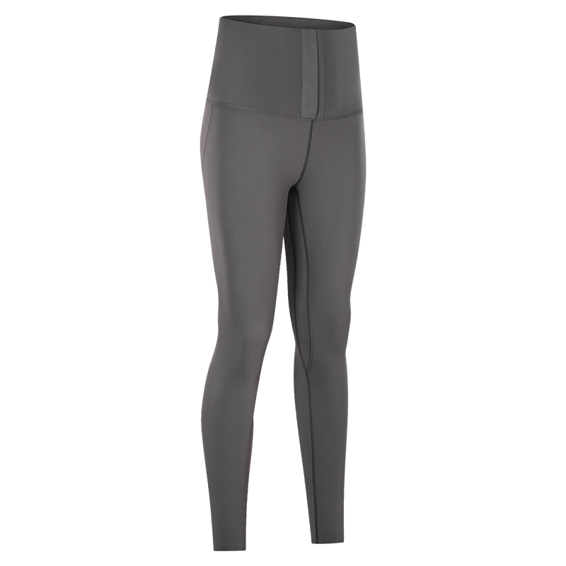 women's grey yoga pants