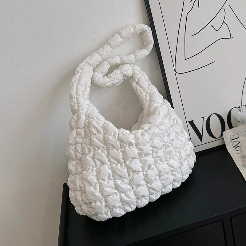 Women’s Large All Seasons Nylon Elegant Classic Style Shoulder Bag Handbag Tote Bag