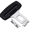 1 Pair Car Safety Belt Lock Tongue Seat Belt Latch Clasp Insert Lock Socket Plug