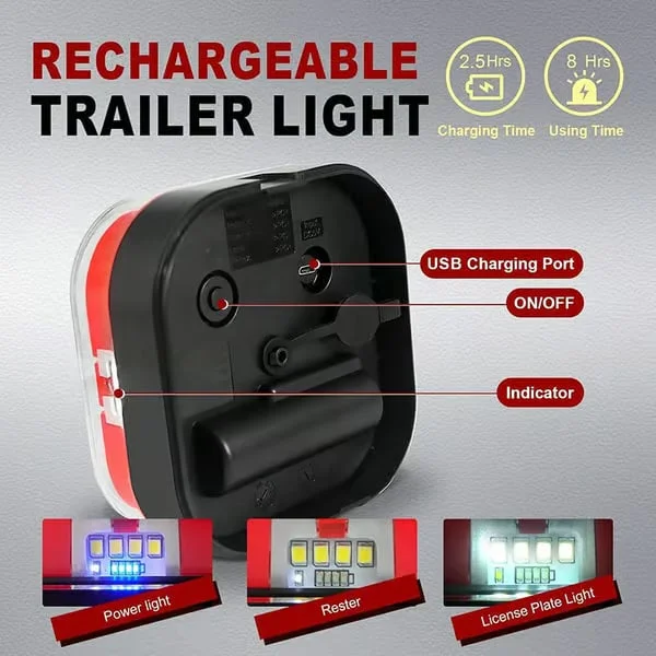🔥Wireless Trailer Lights Kit