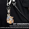 (US Local)6PCS  Gift Dogs DIY Diamond Painting Keychain Diamond Art Kits Keyrings
