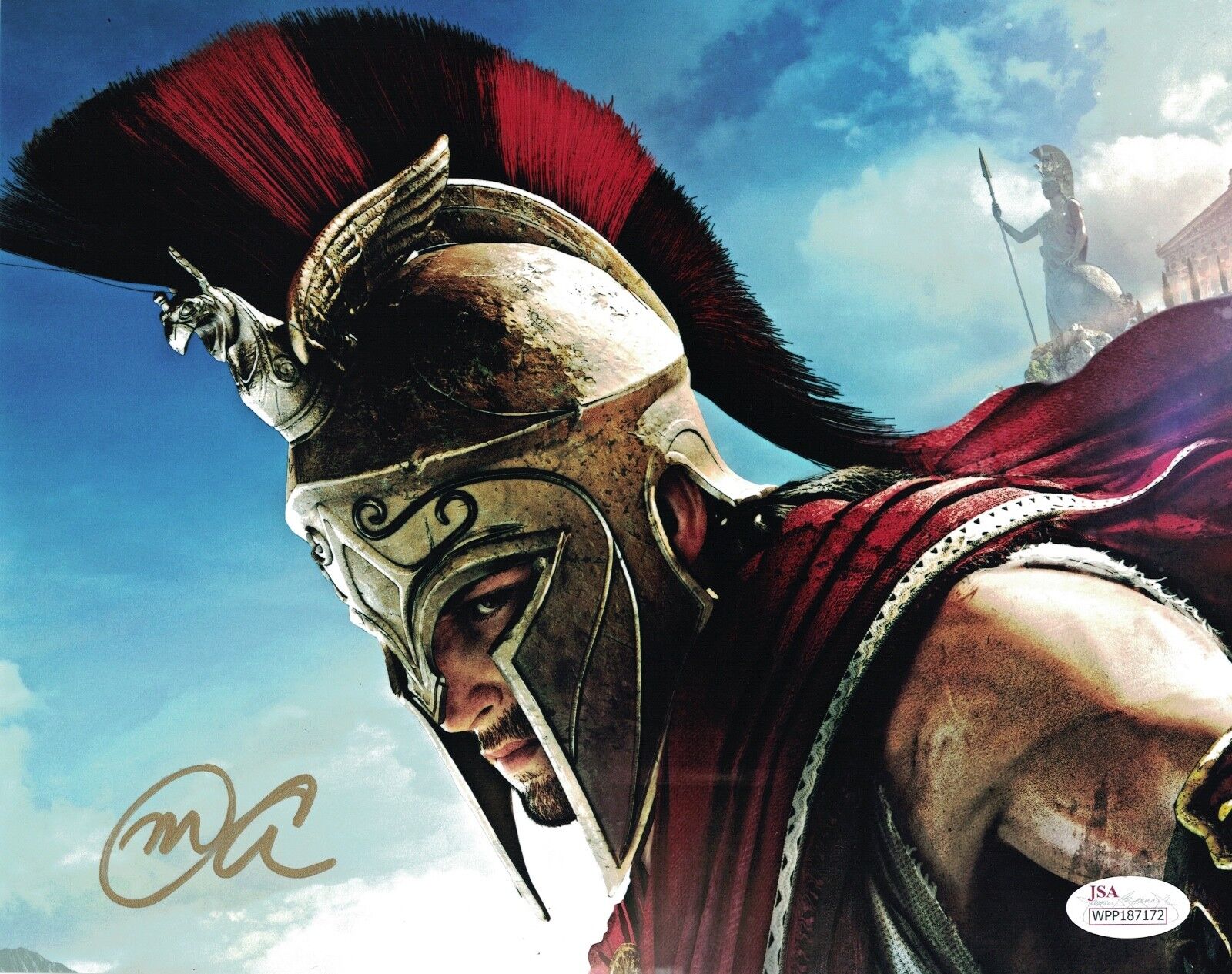 MICHAEL ANTONAKOS Signed Assassin's Creed Odyssey 8x10 Photo Poster painting Autograph JSA COA