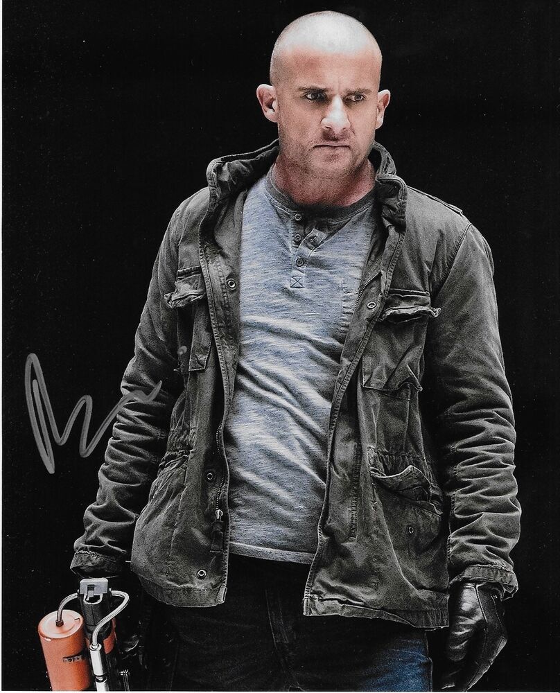 DOMINIC PURCELL 'LEDGENDS OF TOMORROW' HEATWAVE SIGNED 8X10 PICTURE *COA 3