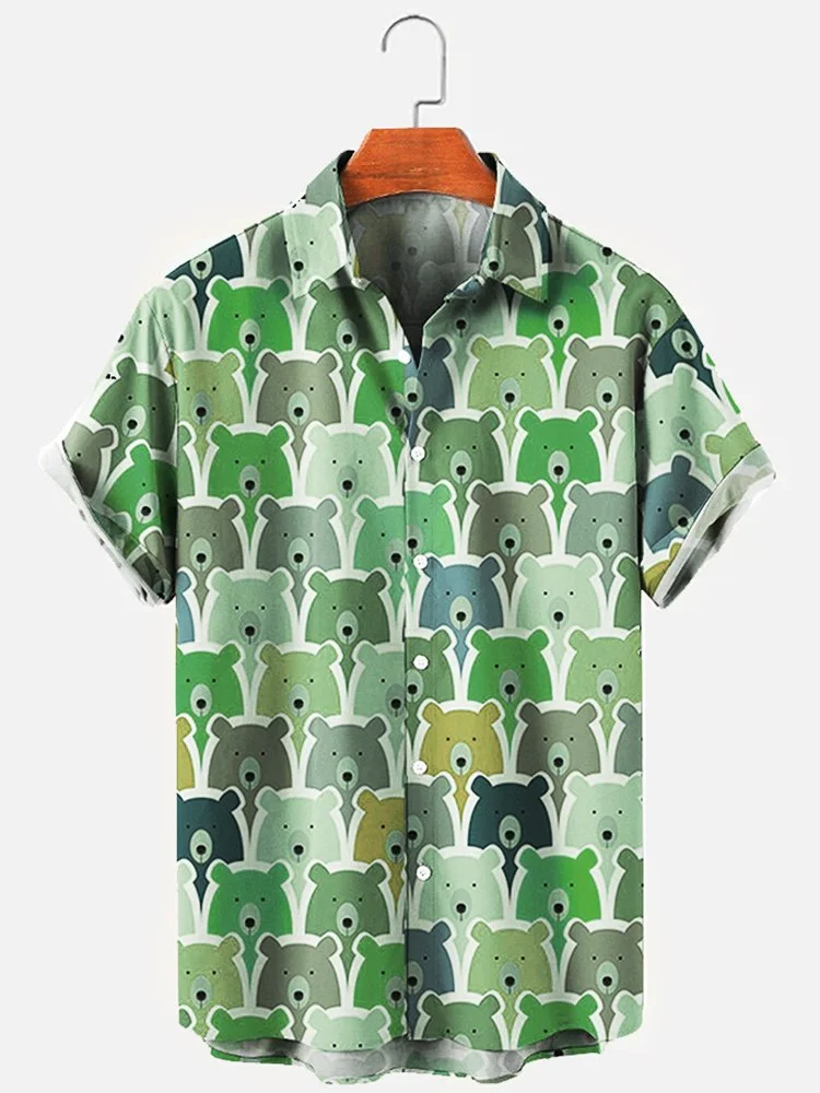 Bear Men's Shirts socialshop