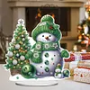 DIY Winter Snowman Diamond Painting Ornaments（Single Sided)