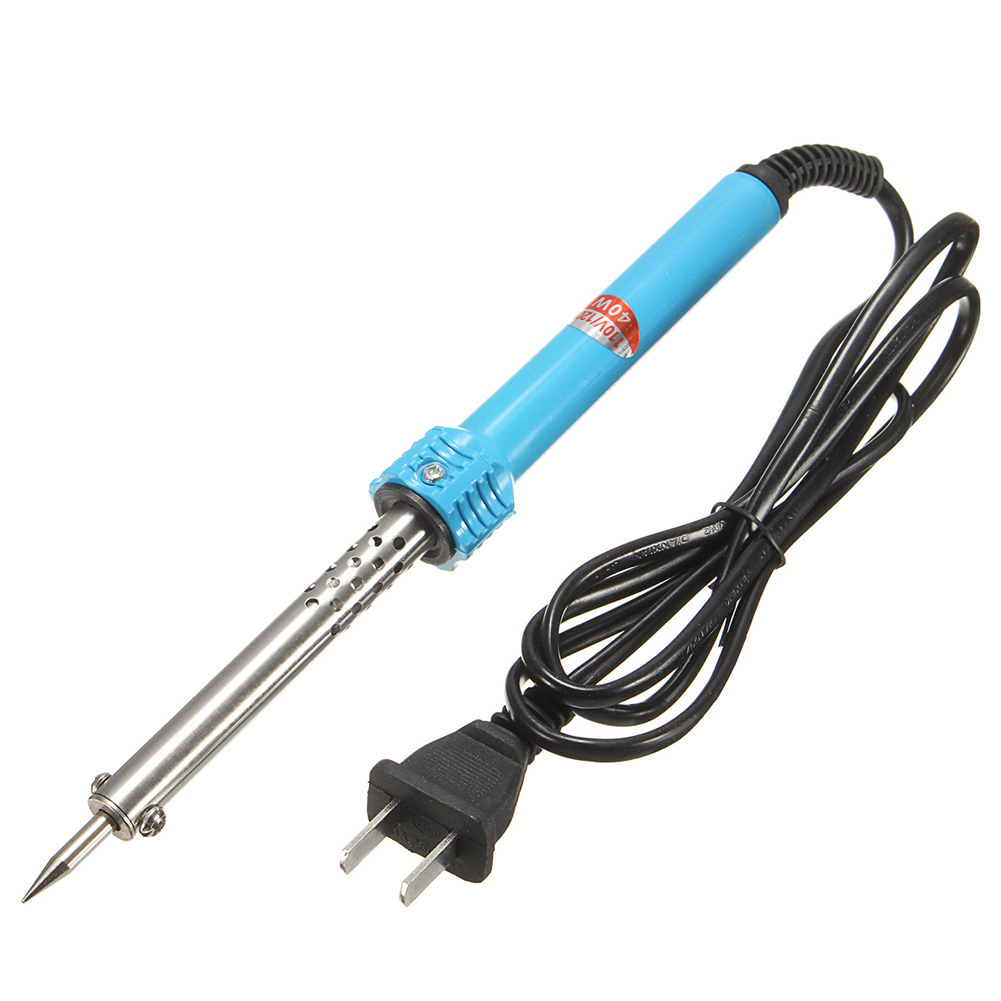 

110V Electric Soldering Iron Adjustable Temperature Welding Tips US Plug, 501 Original