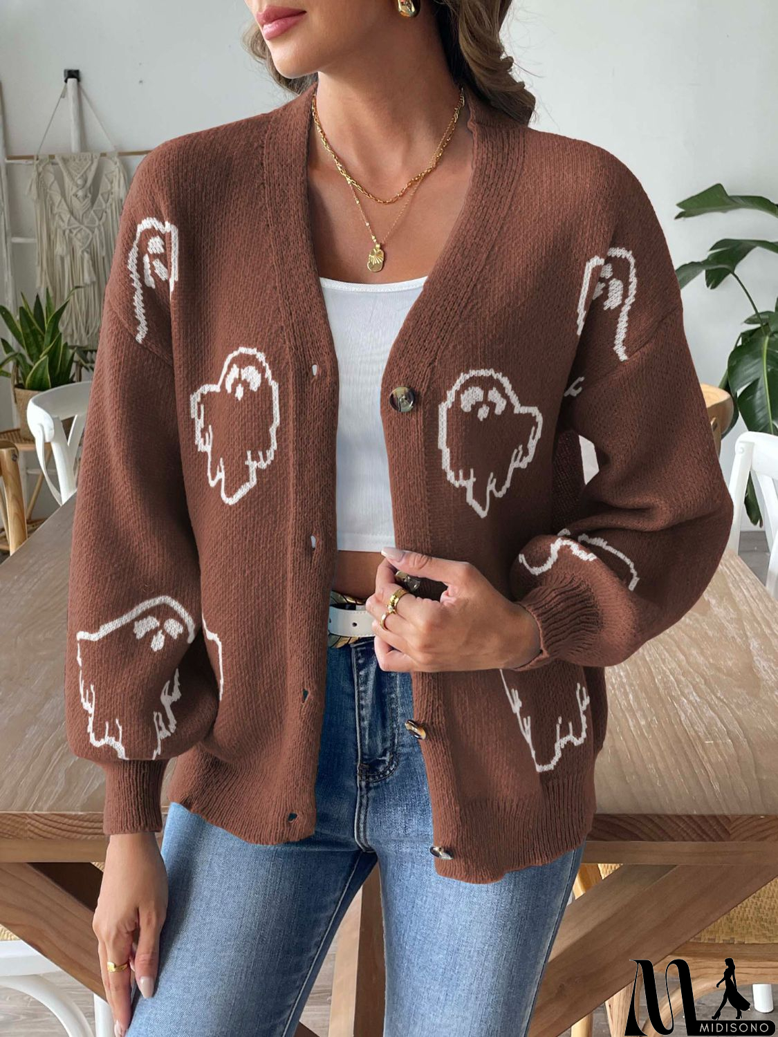 MidiSono - Elegant and Casual Cardigan