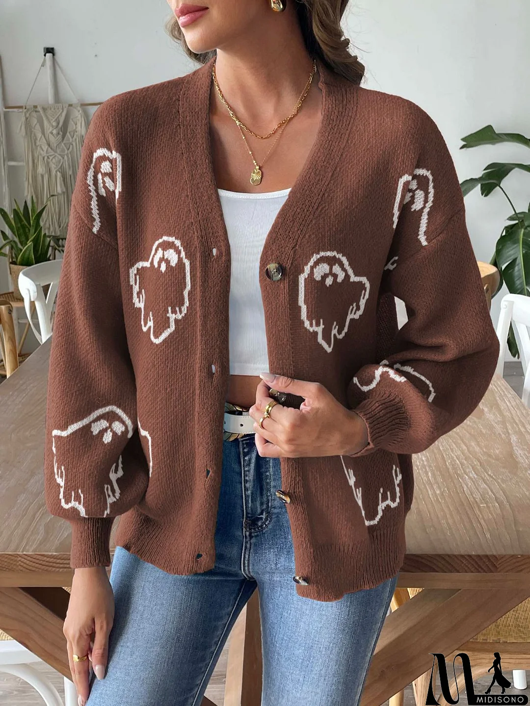 MidiSono - Elegant and Casual Cardigan