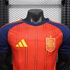 2026 World Cup Player version Spain Soccer Jersey Home